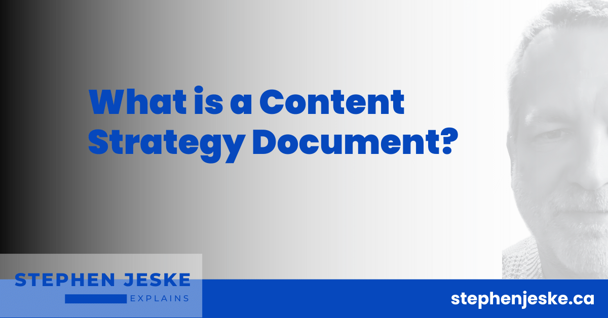 What is a Content Strategy Document? - Content Strategy Document ...